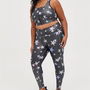 Torrid Legging & Sport Bra, Size 2